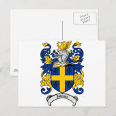 Johnson Family Crest - wapenschild Briefkaart (Voorkant / Achterkant)