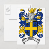 Johnson Family Crest - wapenschild Briefkaart (Voorkant / Achterkant)