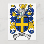 Johnson Family Crest - wapenschild Briefkaart (Voorkant)