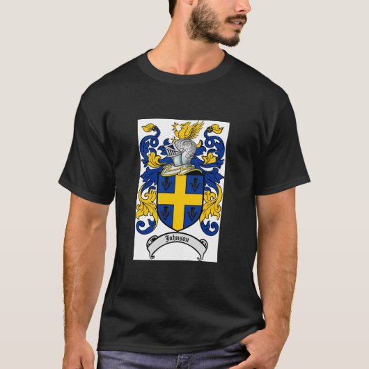Johnson Family Crest - wapenschild T-shirt (Voorkant)