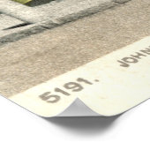 Johnson Gate Harvard University 1902 Poster (Hoek)