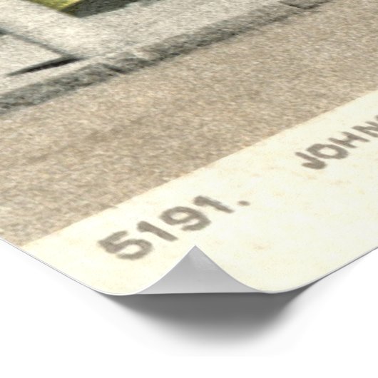 Johnson Gate Harvard University 1902 Poster (Hoek)