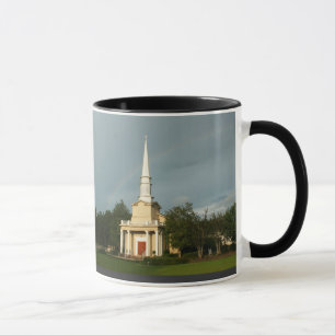 Johnson Grove Church of Christus - Steeple Rainbow Mok