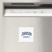 Johnson High School heeft Gainesville Ga Retro Spo Magneet (Insitu (Vaatwasser))