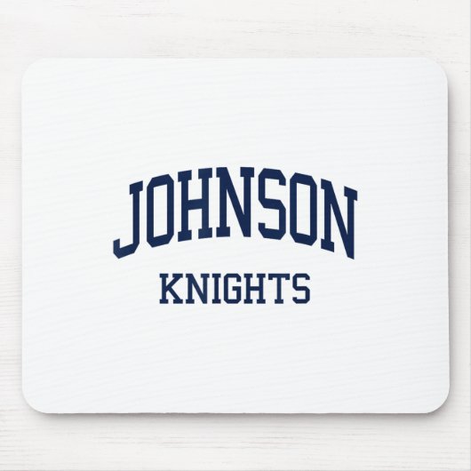 Johnson High School heeft Gainesville Ga Retro Spo Muismat (Voorkant)