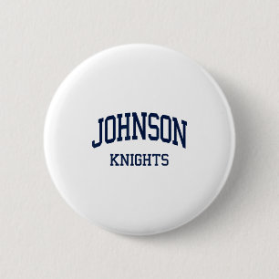 Johnson High School heeft Gainesville Ga Retro Spo Ronde Button 5,7 Cm