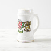 Johnson Irish Shield Beer Stein Bierpul (Voorkant rechts)