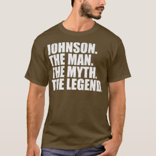 Johnson Naam Johnson Voornaam Johnson T-shirt