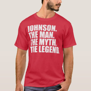 Johnson Naam Johnson Voornaam Johnson T-shirt