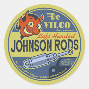 Johnson Rods L Ronde Sticker