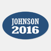 Johnson - Ron Johnson 2016 Ovale Sticker (Voorkant)