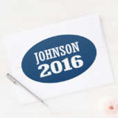 Johnson - Ron Johnson 2016 Ovale Sticker (Envelop)