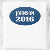 Johnson - Ron Johnson 2016 Ovale Sticker (Tas)