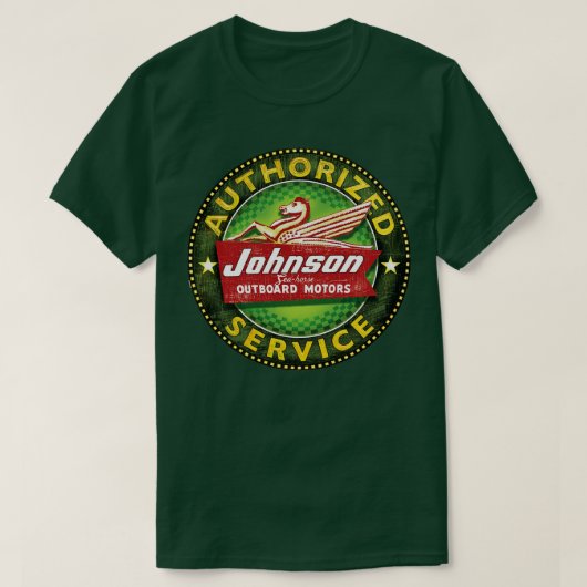 Johnson Seahorse  Buitenboordmotoren T-shirt (Design voorkant)