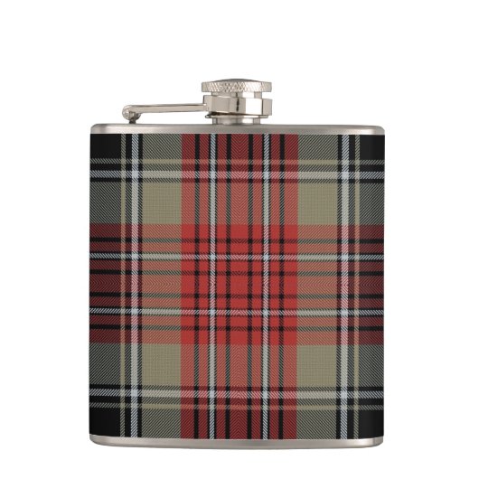 Johnson Tartan Flask Heupfles (Voorkant)