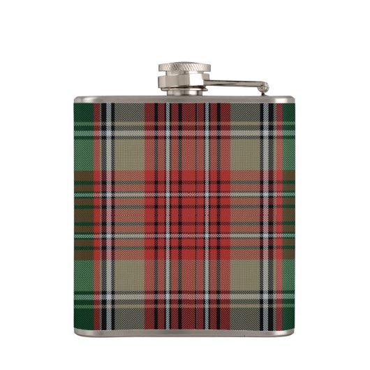 Johnson Tartan Flask Heupfles (Achterkant)