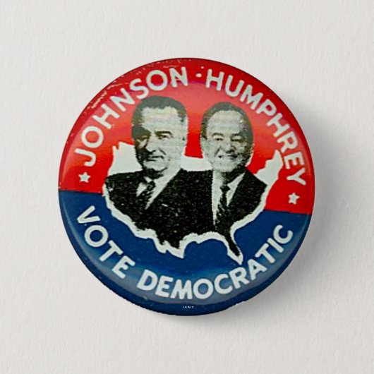 Johnson voor President - Button (Voorkant)