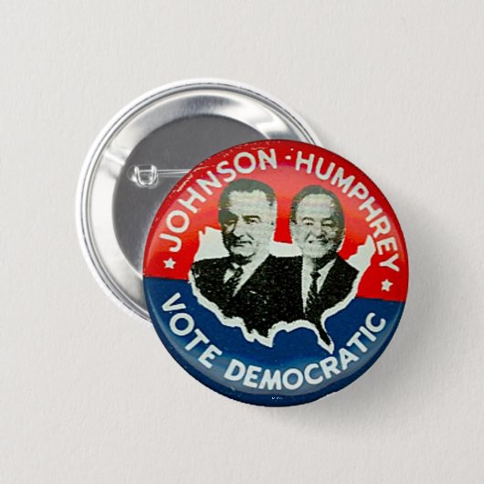 Johnson voor President - Button (Voorkant /achterkant)