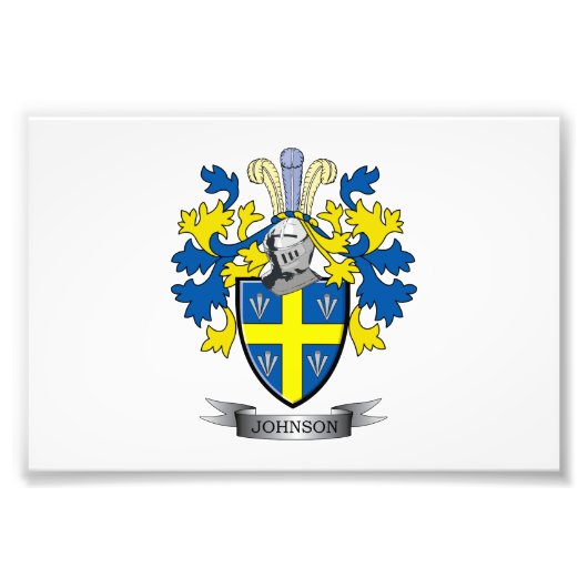 Johnson wapenschild foto afdruk (Voorkant)