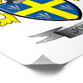 Johnson wapenschild poster (Hoek)