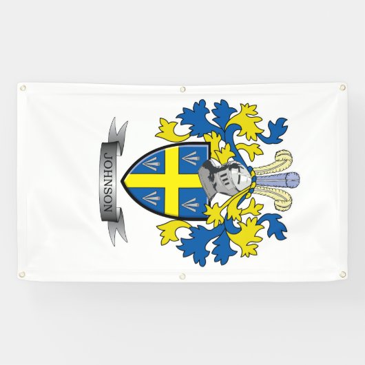 Johnson wapenschild spandoek (Horizontaal)