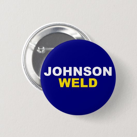 Johnson-Weld Ronde Button 5,7 Cm (Voorkant /achterkant)