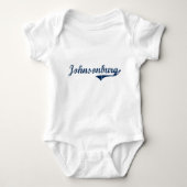 Johnsonburg Pennsylvania Classic Design Romper (Voorkant)