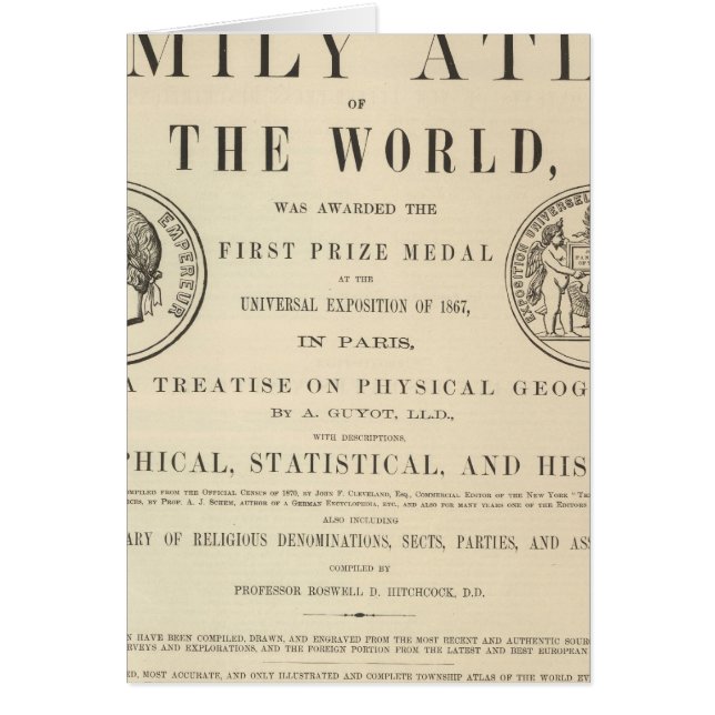 Johnson's geïllustreerde Family Atlas (Voorkant)
