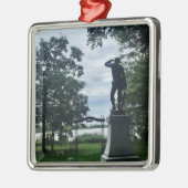 Johnson's Island Monument Photography Metalen Ornament (Links)