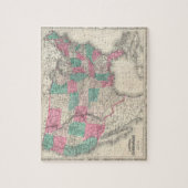  Johnson's Map of the United States (1866) Legpuzzel (Verticaal)
