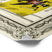 Johnson's nieuwe kaart van nationale emblemen, 186 poster (Hoek)