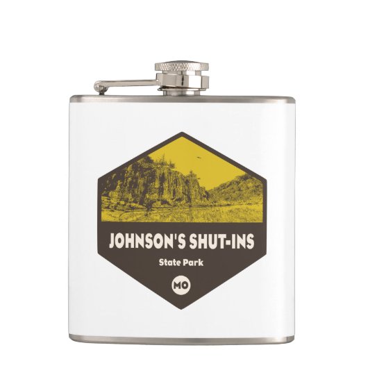 Johnson's Shut-Ins State Park Missouri Heupfles (Voorkant)