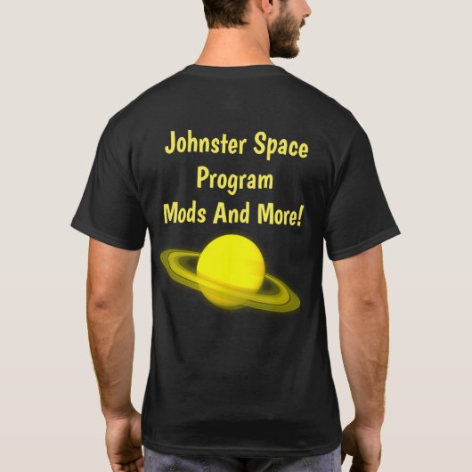 Johnster Space Program Shirt (Achterkant)