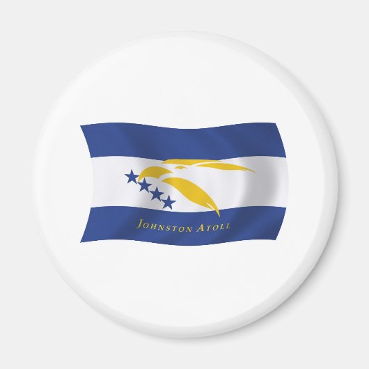 Johnston Atol Vlag Magneet (Voorkant)