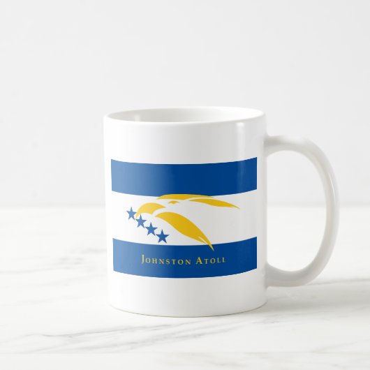 Johnston Atoll Flag Koffiemok (Rechts)