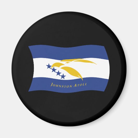 Johnston Atoll Flag Magnet (Voorkant)