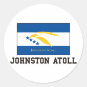 Johnston Atoll Ronde Sticker (Voorkant)