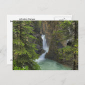 Johnston Canyon Briefkaart (Voorkant / Achterkant)