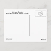 Johnston Canyon Briefkaart (Achterkant)