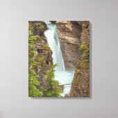 Johnston Canyon Herfsten Canvas Afdruk (Voorkant)