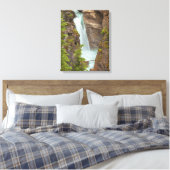 Johnston Canyon Herfsten Canvas Afdruk (Insitu (Slaapkamer))