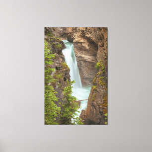 Johnston Canyon Herfsten Canvas Afdruk