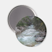 Johnston Canyon Stap Herfsten Magneet (Voorkant / Achterkant)