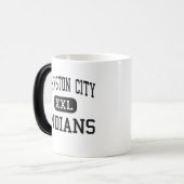 Johnston City - Indiërs - High - Johnston City Magische Mok (Voorkant links)