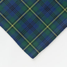 Johnston Clan Blauw, Groen en Geel Tartan