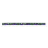Johnston clan Pset Scottish tartan Satijnen Lint (Voorkant)