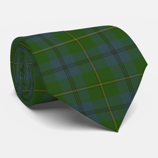 Johnston Clan Tartan Stropdas (Opgerold)