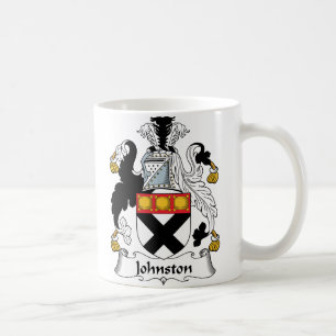 Johnston Family Crest Koffiemok