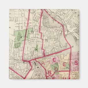 Johnston Rhode Island Map Magneet