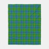 Johnston Schotse ruit Fleece Deken (Voorkant)